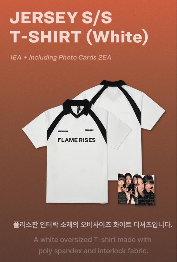 LESSERAFIM WORLD TOUR JERSEY, Hobbies & Toys, Memorabilia