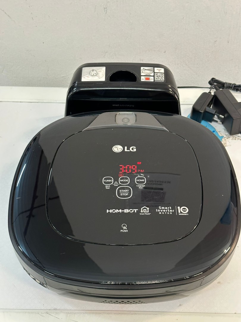 LG VR66900TWA ROBOTIC VACUUM CLEANER, TV & Home Appliances, Vacuum