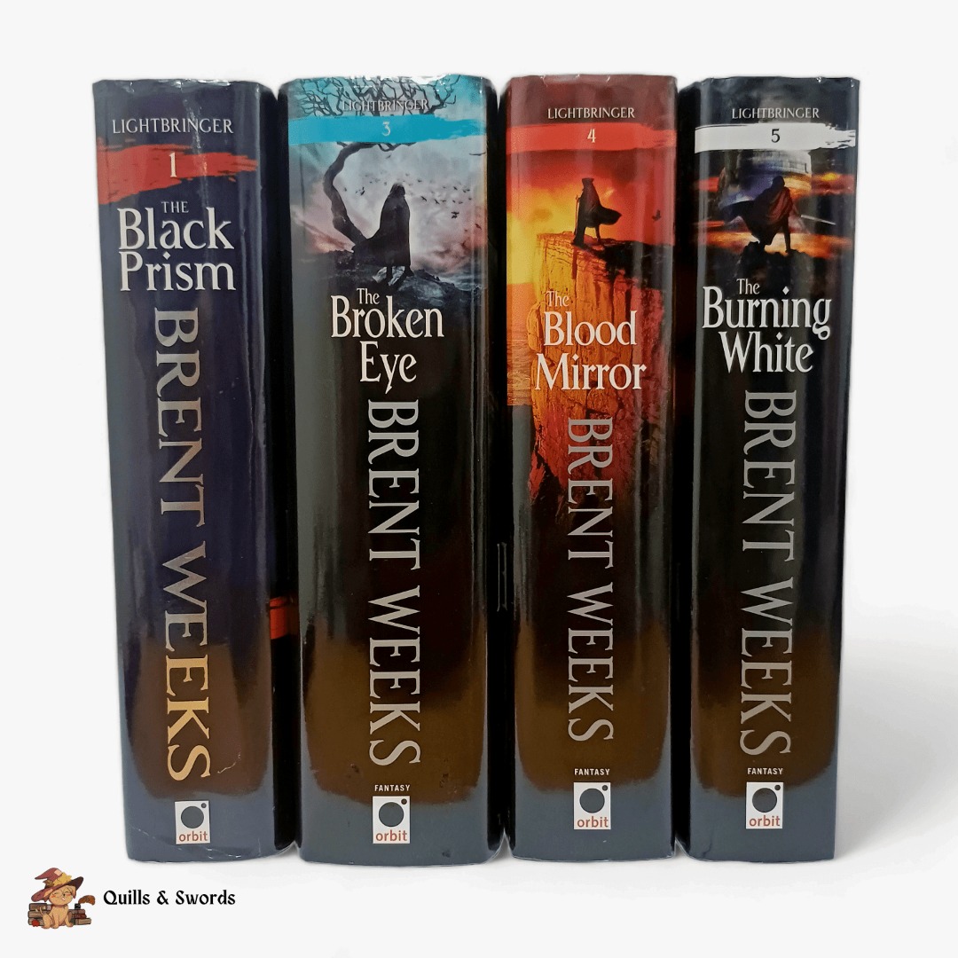 Lightbringer Series First Edition Hardcovers by Brent Weeks, Hobbies