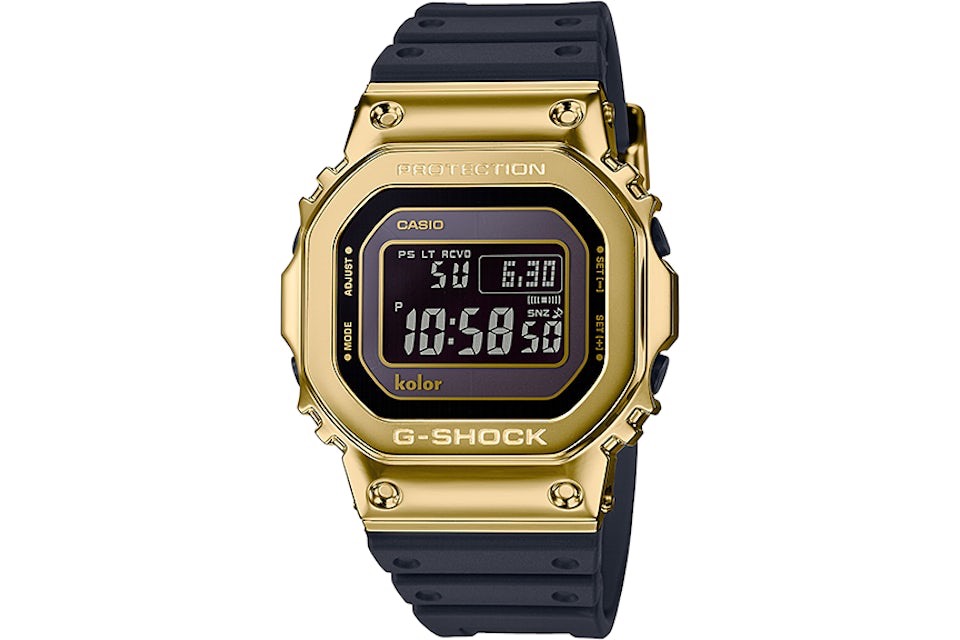 G shock black new arrivals and gold limited edition