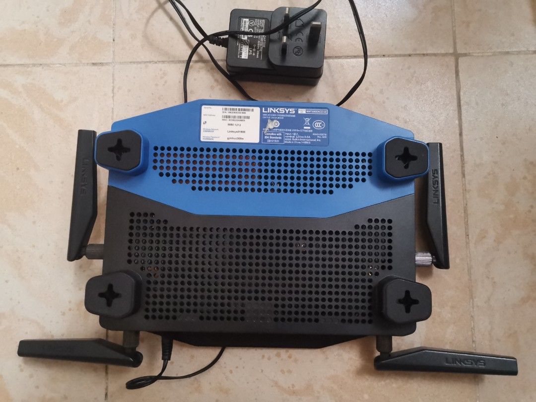 Linksys Old Router Wrt Linksys Router Wrt AC1900, Computers & Tech, Parts & Accessories ...