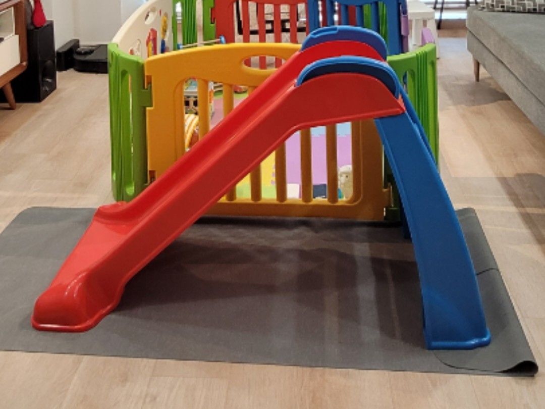 Little tikes playground blue and red deals