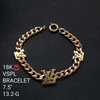 Louis Vuitton LV Padlock Bracelet - Gold-Plated Bangle, Bracelets -  LOU776146