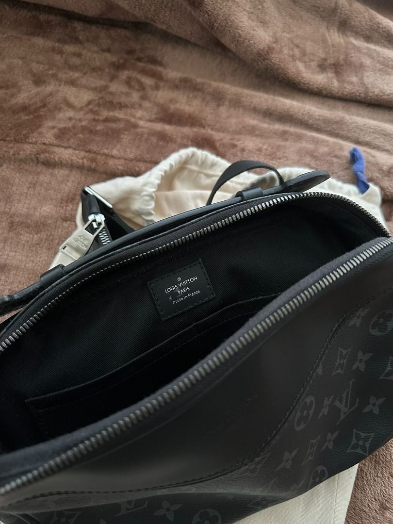PRELOVED Louis Vuitton Monogram Eclipse Explorer Bum Bag CA2189