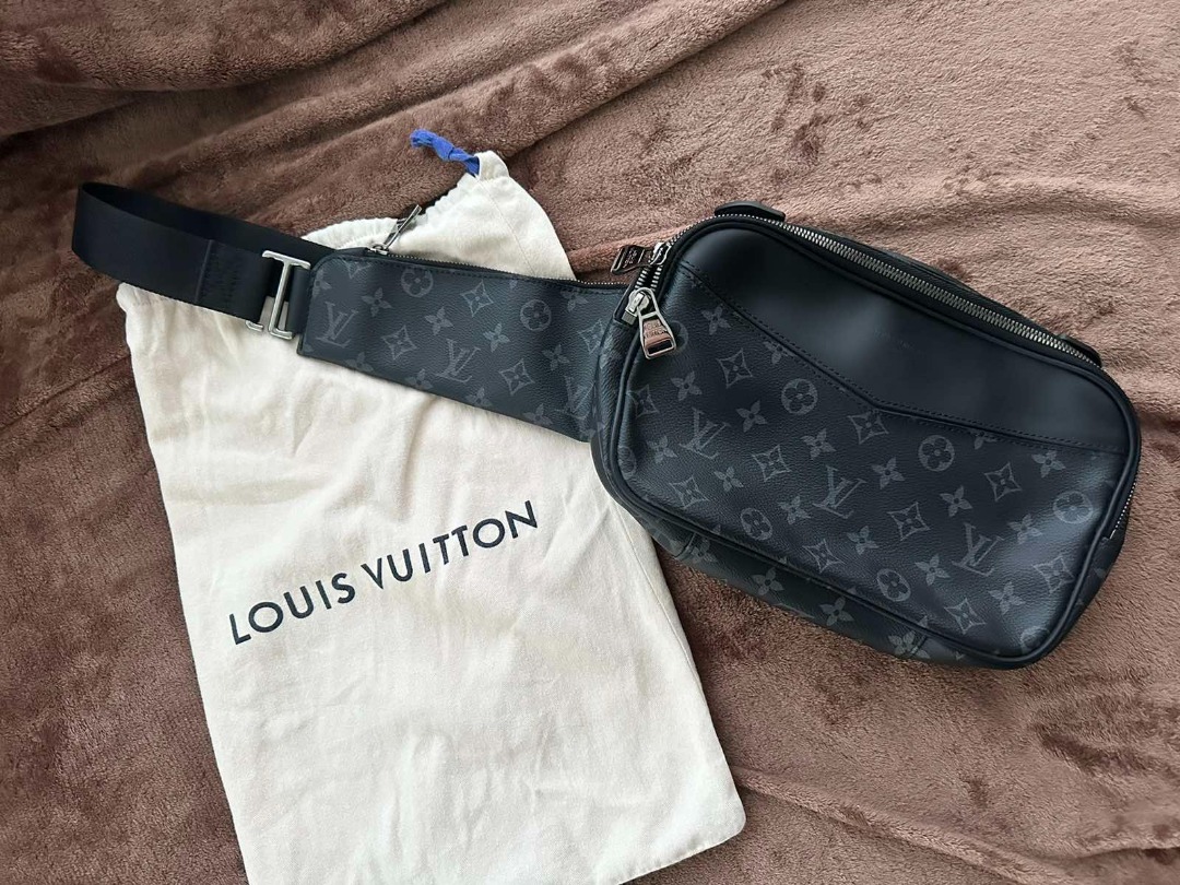 Louis vuitton explorer bumbag in monogram eclipse, Luxury, Bags & Wallets  on Carousell