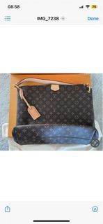 Louis Vuitton Monogram Black Silver shawl, Women's Fashion, Dresses & Sets,  Traditional & Ethnic wear on Carousell