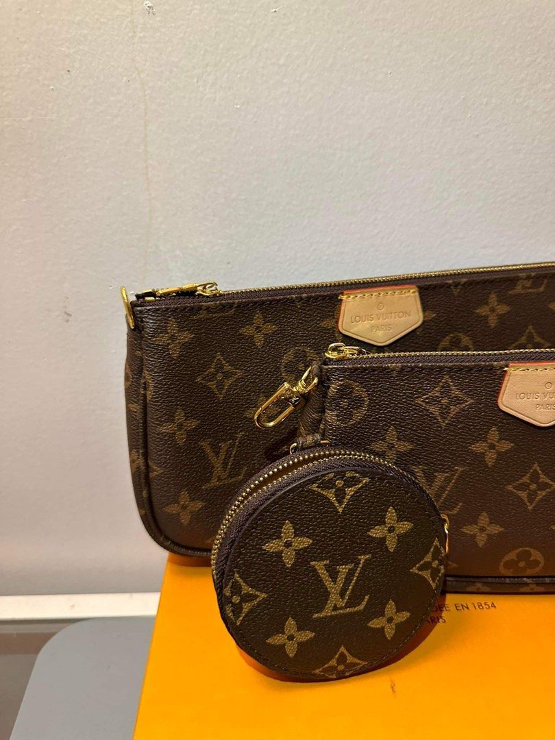 Brand New Complete Louis Vuitton Multi Pochette / LV Multi Pochette with  Receipt 💯💯, Luxury, Bags & Wallets on Carousell