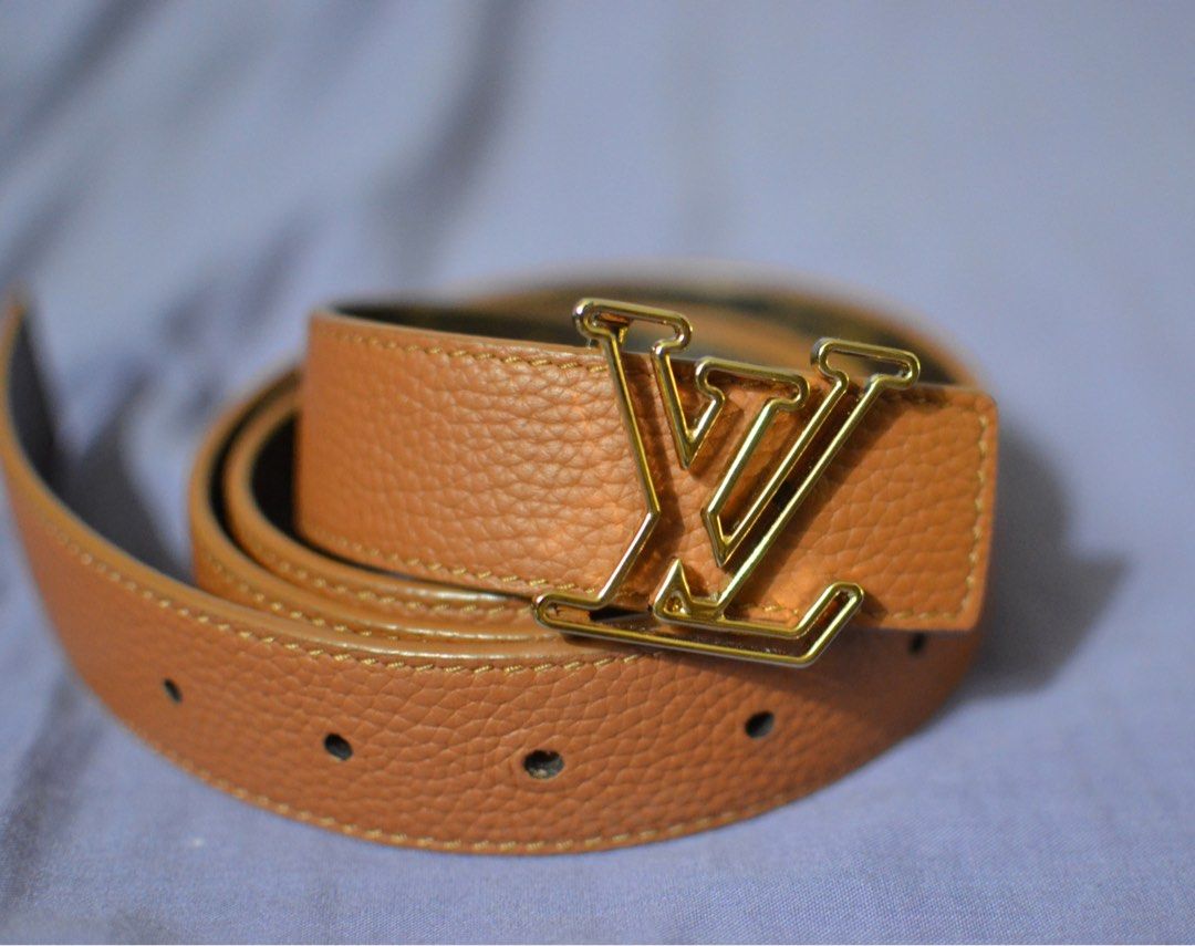 Louis Vuitton Monogram LV Chain Reversible Belt