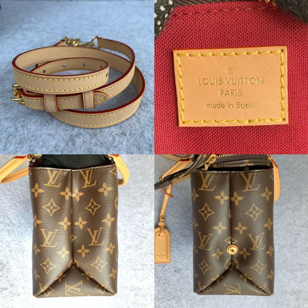 Authenticated Used Louis Vuitton M45900 Petit Palais PM Monogram Handbag  Canvas Women's 