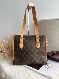 LOUIS VUITTON Popincourt Haut Shoulder Tote Bag M40007 Monogram Used LV