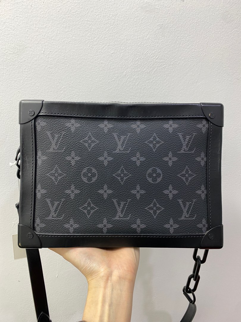 LV Handle Soft Trunk Full Black, Luxury, Bags & Wallets on Carousell