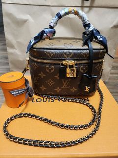 LOUIS VUITTON Louis Vuitton Monogram Game On Vanity PM Bron M57458 Women's  Canvas Bag
