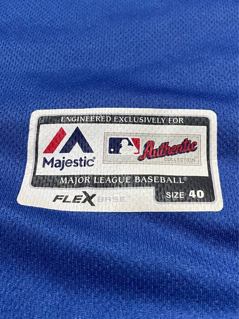 sheila112481 Vintage Majestic Chicago Cubs Athletic Jersey Shirt Little League Baseball Patch