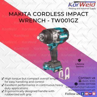 Makita Cordless Impact Wrench TW001GZ