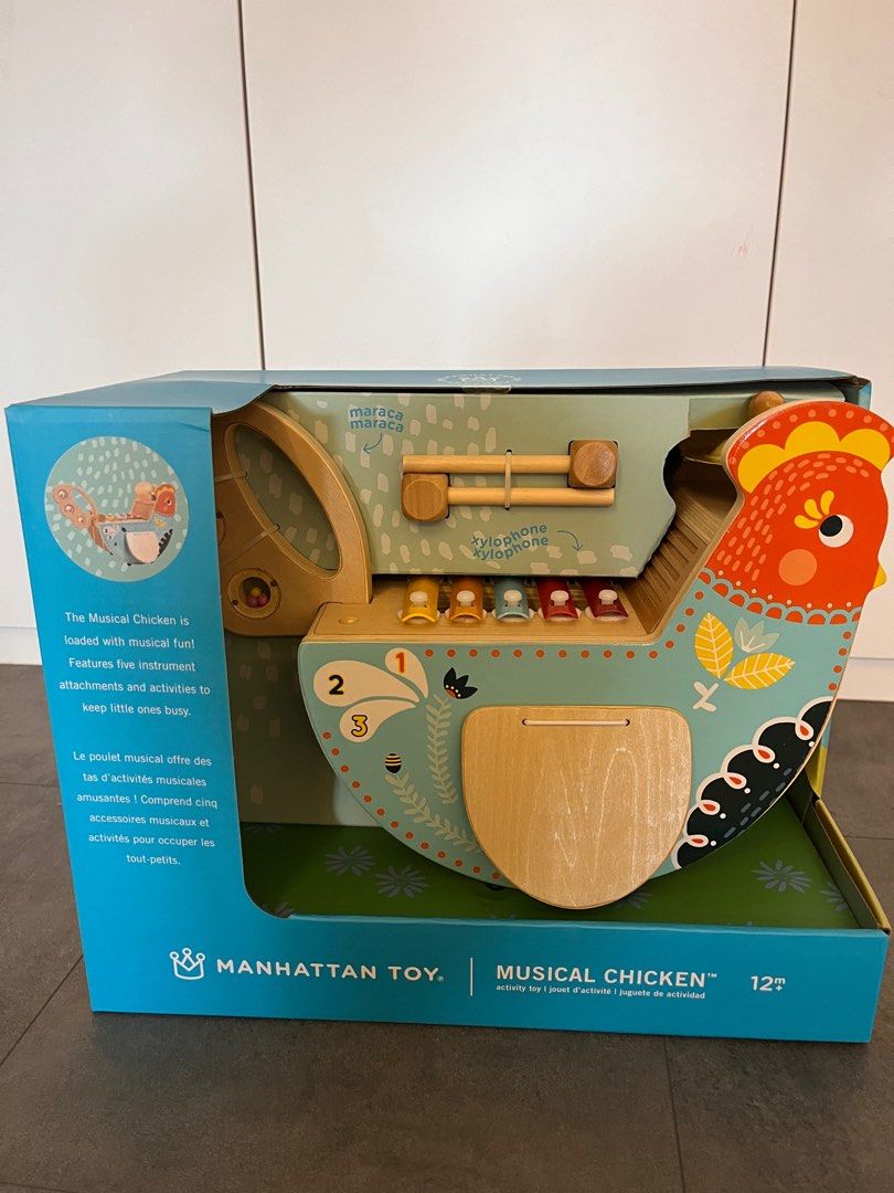 Manhattan Toy Musical Chicken Babies Kids Infant Playtime on