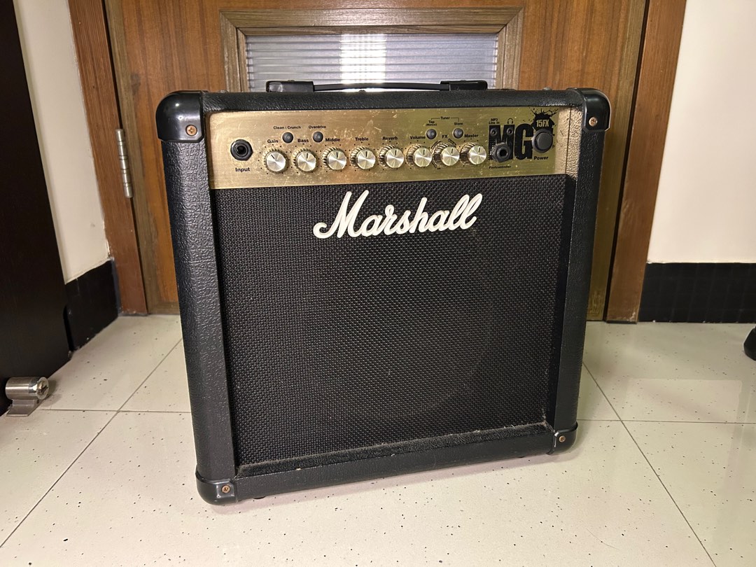 Marshall MG15FX 結他AMP, 音響器材, Soundbar、揚聲器、藍牙喇叭、耳