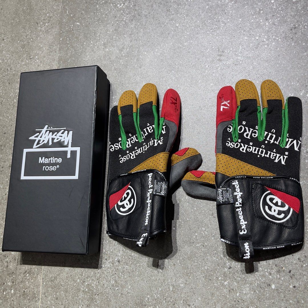 Stussy x Martine Rose Driving Gloves Multicolor - SS23 - US