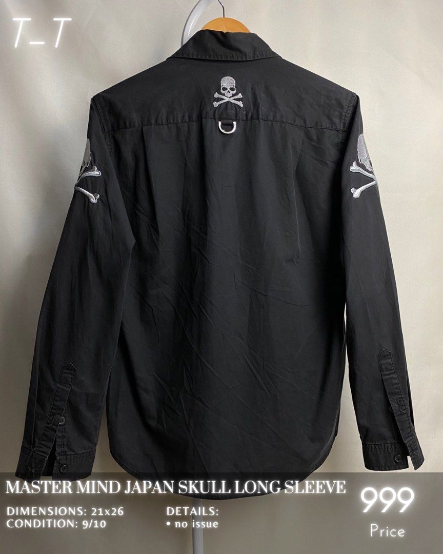 Mastermind Japan sleeveless Top with Skull Black