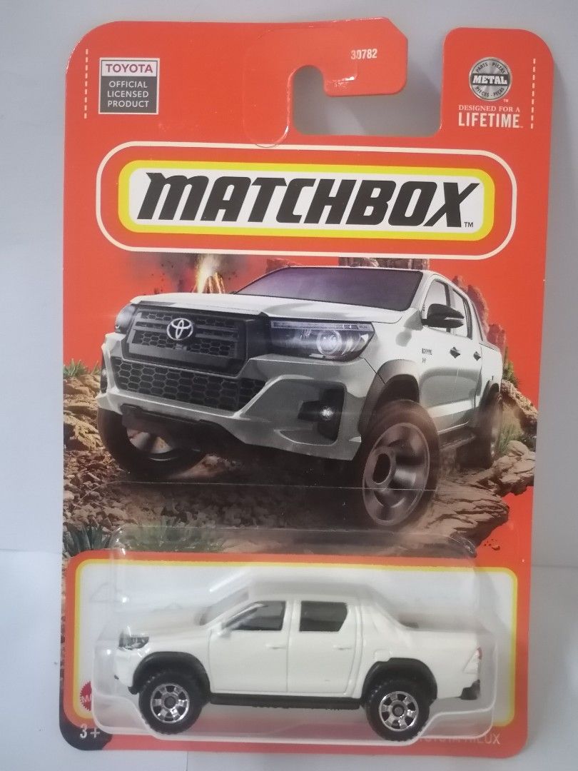 Matchbox 2024 MBX Highway 2018 Toyota Hilux White Hobbies
