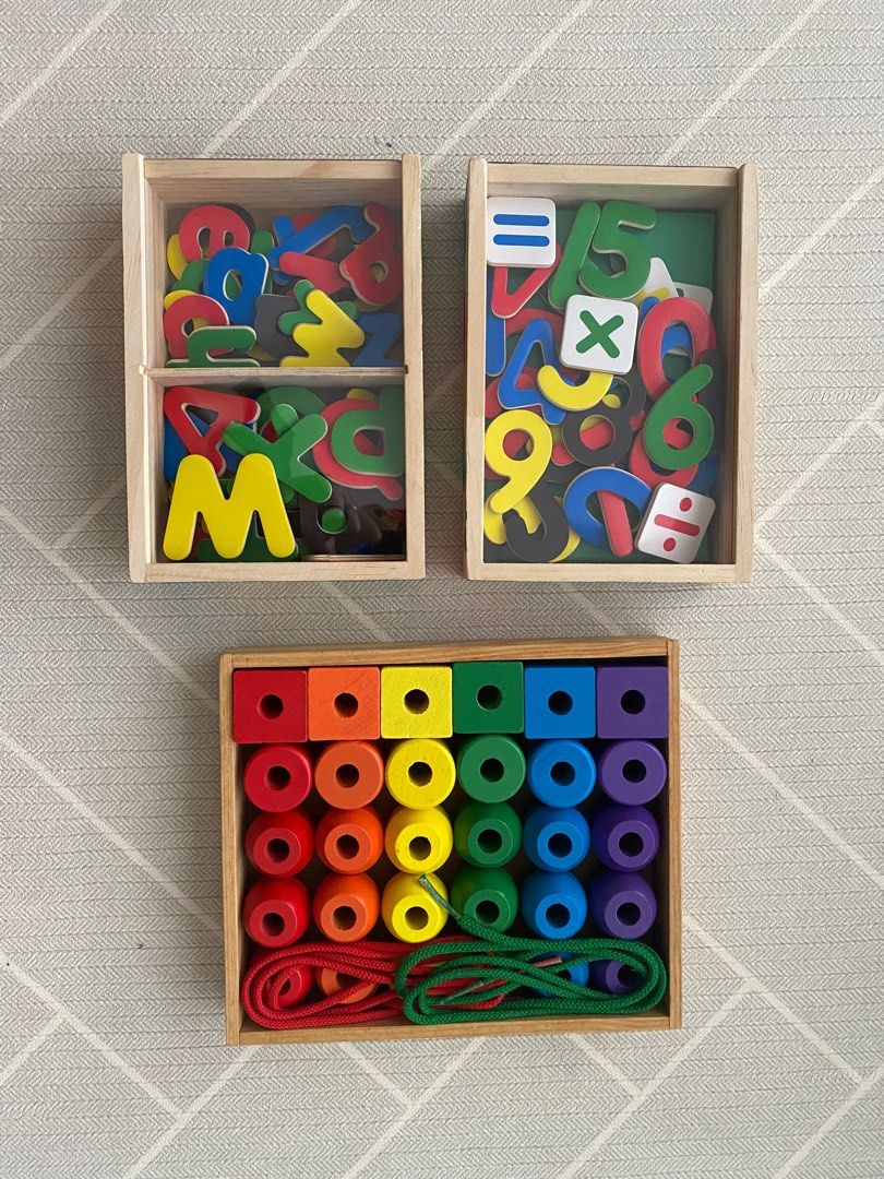 Magnetic Wooden Numbers - Melissa & Doug