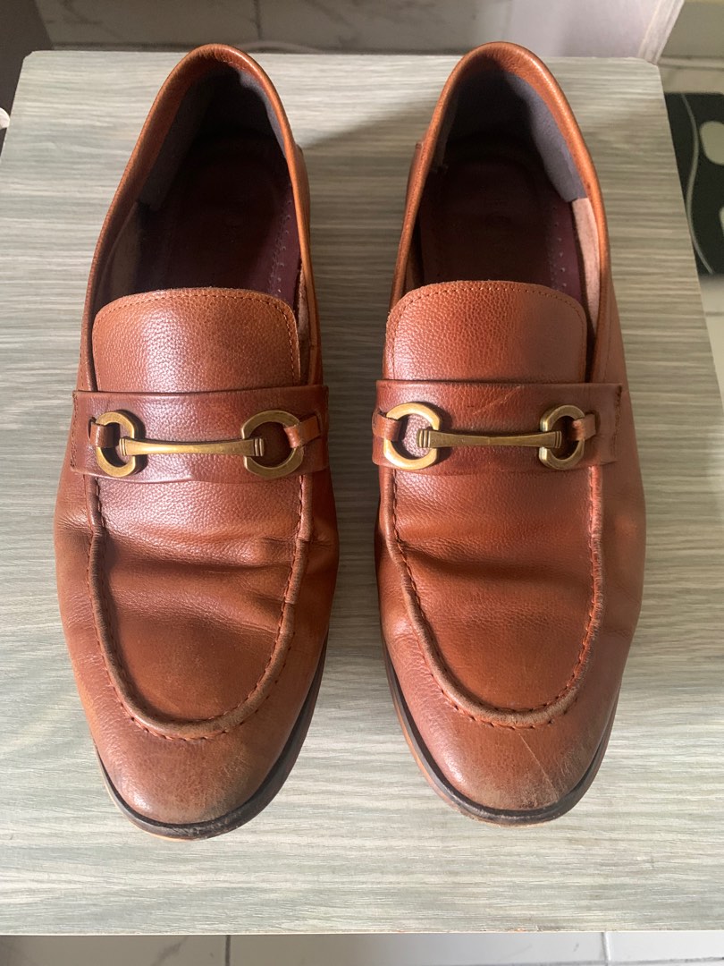 Brown mens loafers sale store