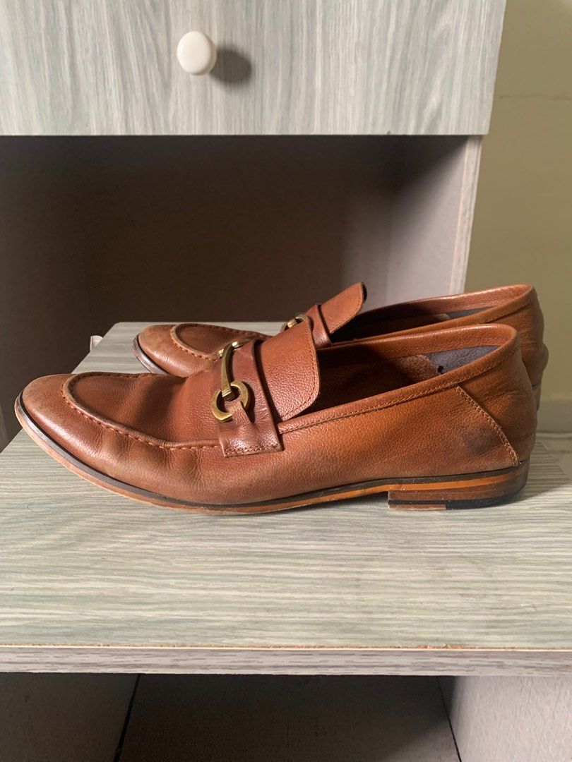 Mens leather loafers sale 2025