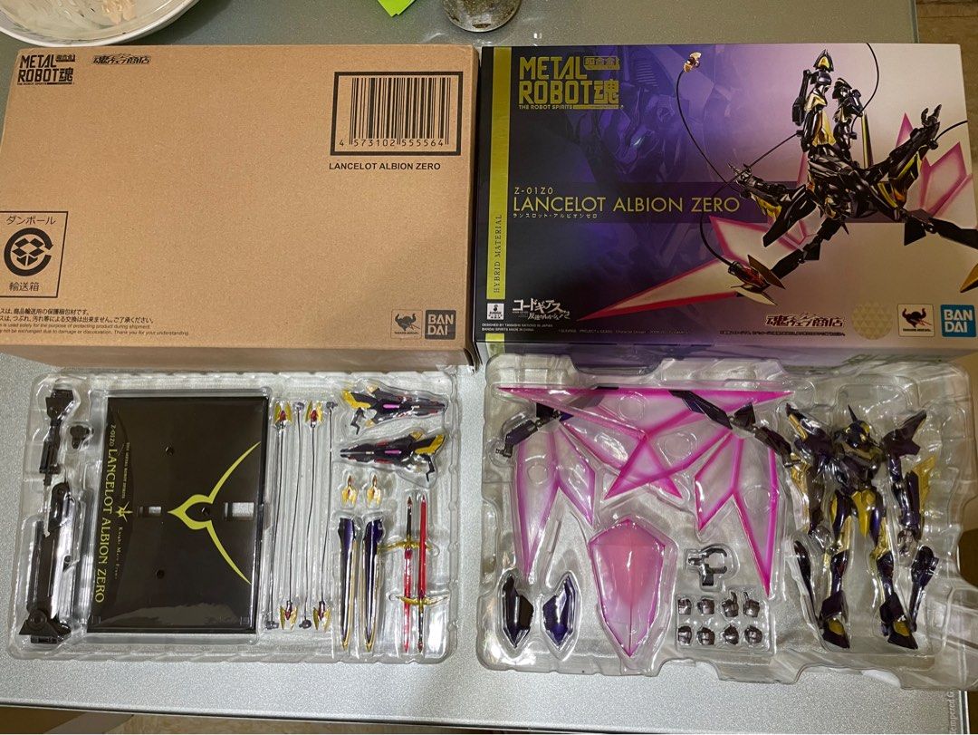 Metal Robot 魂Lancelot Albion Zero Shinkiro 蘭斯洛特Zero 蜃氣樓