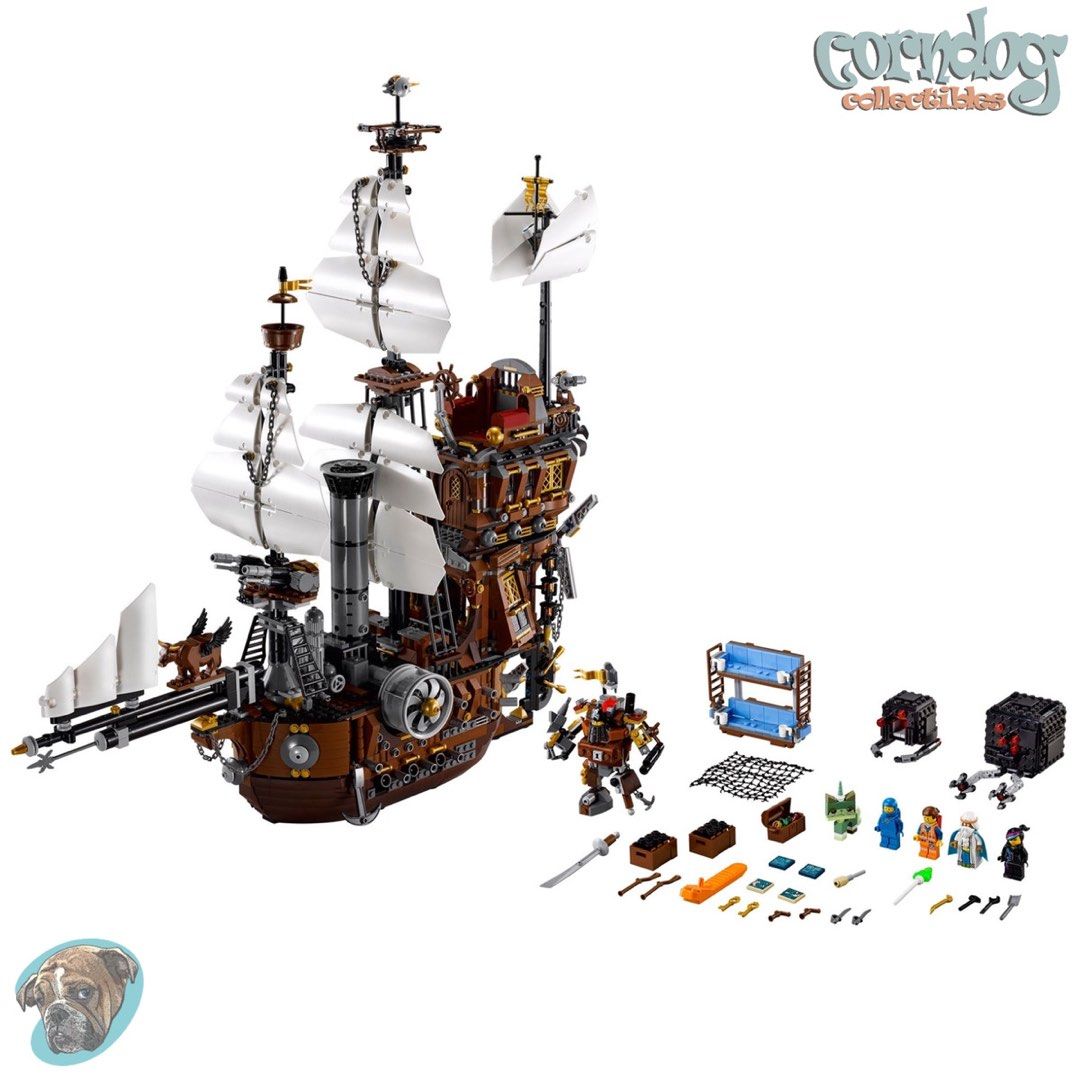 METALBEARD S SEA COW LEPIN 16002 COPY of Lego 70810 Hobbies