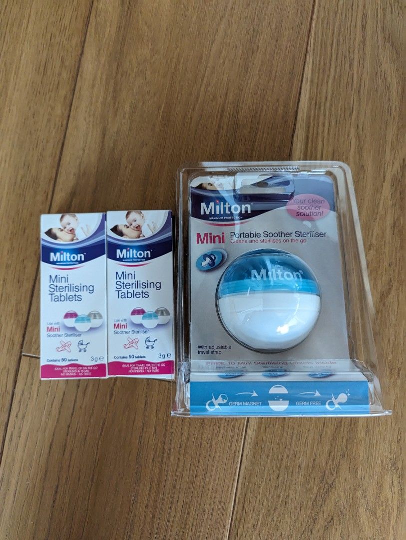 Milton pacifier steriliser clearance