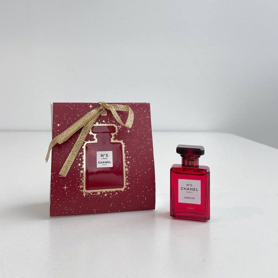 MINIATURE) MINI GIFT BOX CHANEL N5 (RED) L'EAU 7.5ml, Beauty & Personal Care,  Fragrance & Deodorants on Carousell