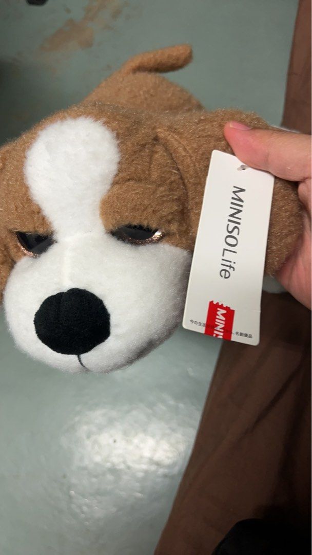 MINISO life dog doll, Hobbies & Toys, Toys & Games on Carousell