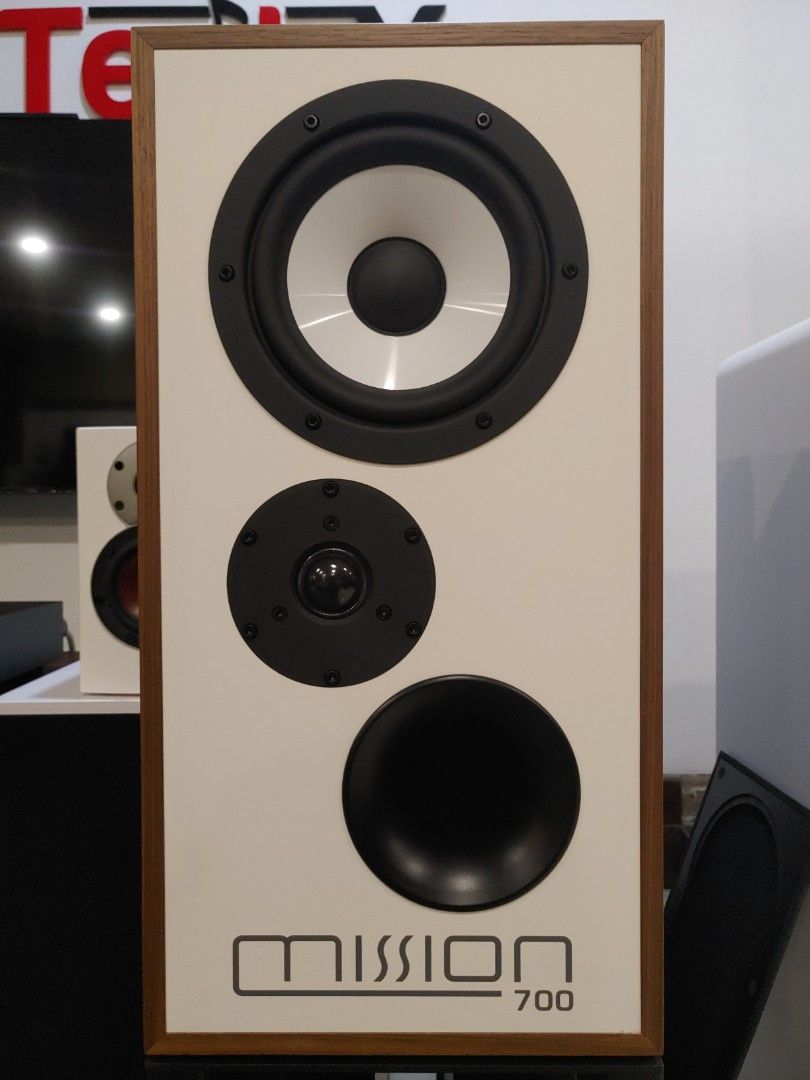 Mission 700 Inverted Driver Retro Inspired Speakers with Stands