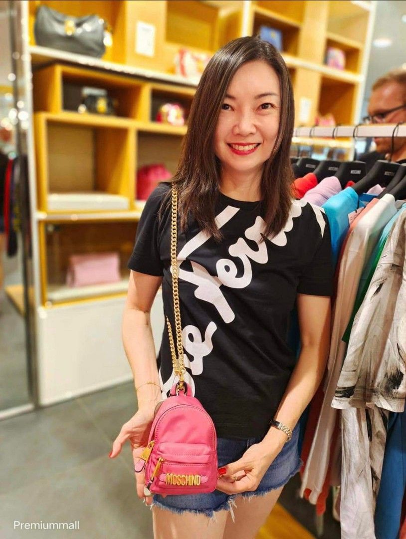 Moschino Chain Bag Women s Fashion Bags Wallets Cross body Bags on Carousell