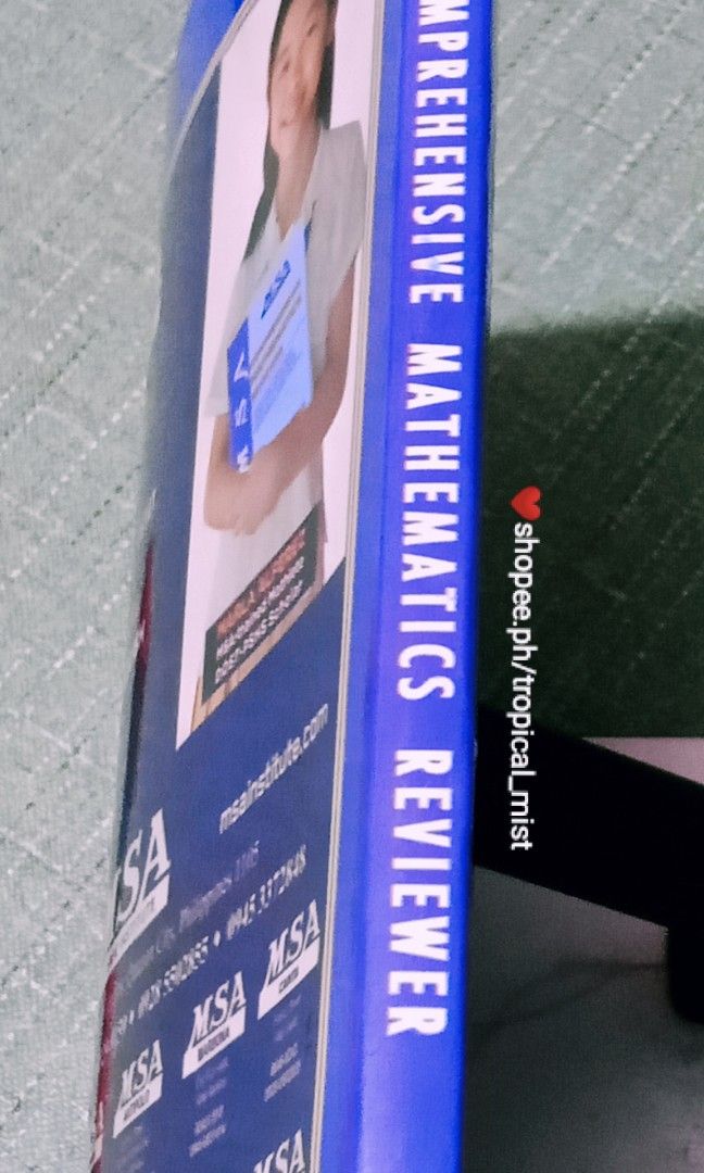 MSA Comprehensive Mathematics Reviewer PB by Merle Alferez, Hobbies ...