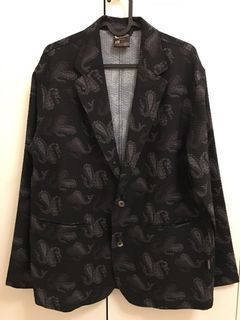 Nano universe 日系 變形蟲 泡泡紗 西裝外套 獵裝 時裝 穿搭 lalaport 婚禮