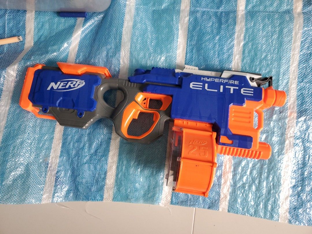Nerf hyperfire elite batteries clearance