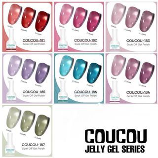 New Arrival Coucou Jelly gel Series Good Quality Best Seller (177 to 187)