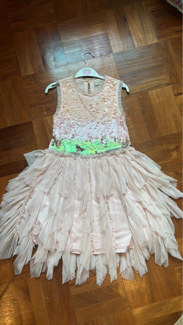 Next Girls beautiful Party Dress excellent condition Age 9 Babies