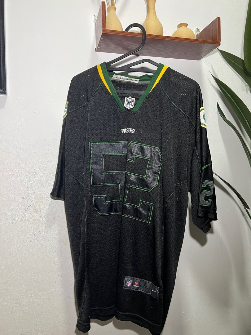 All black sale packers jersey