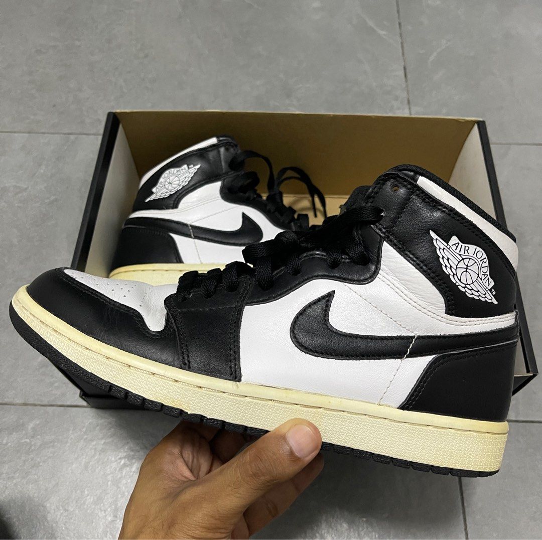 Nike Air Jordan 1 high Black White 2014