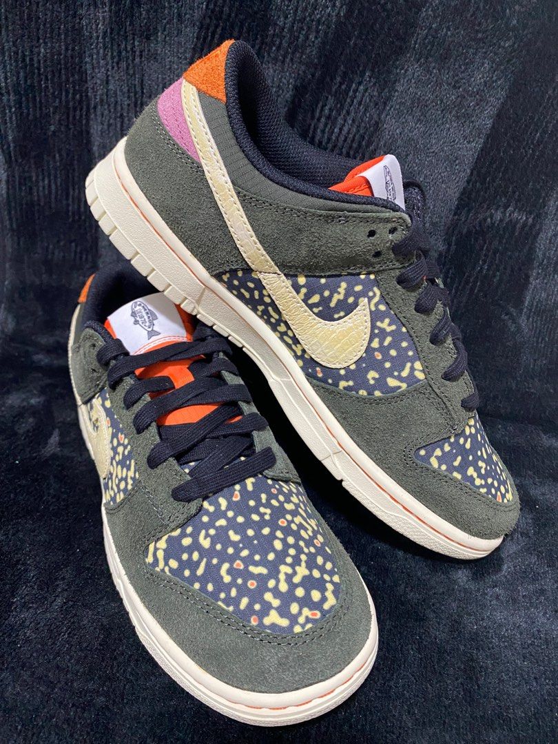 Nike dunk low Rainbow trout, Men's Fashion, Footwear, Sneakers on Carousell