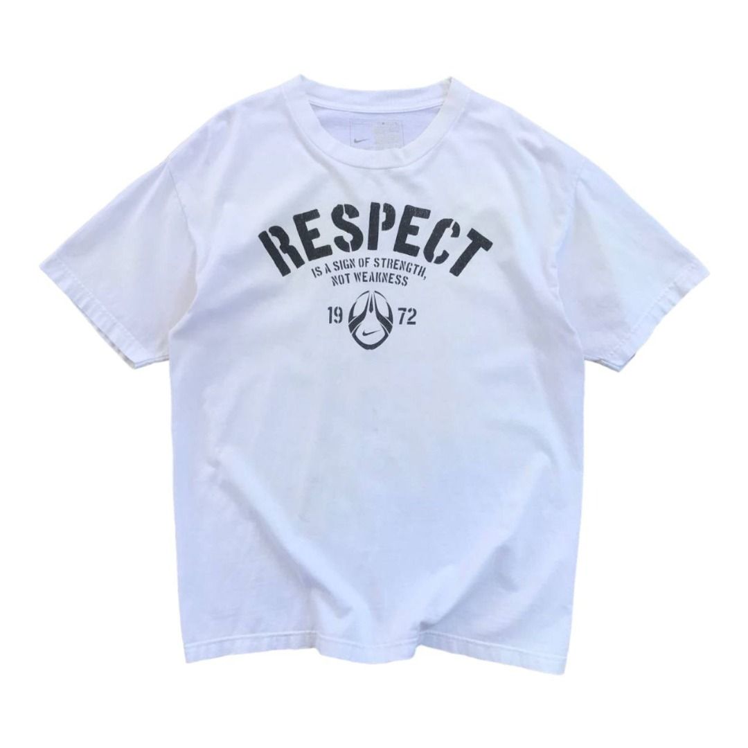 Nike Men's ''Respect'' Statement Tee Tshirt, Men's Fashion, Tops & Sets ...
