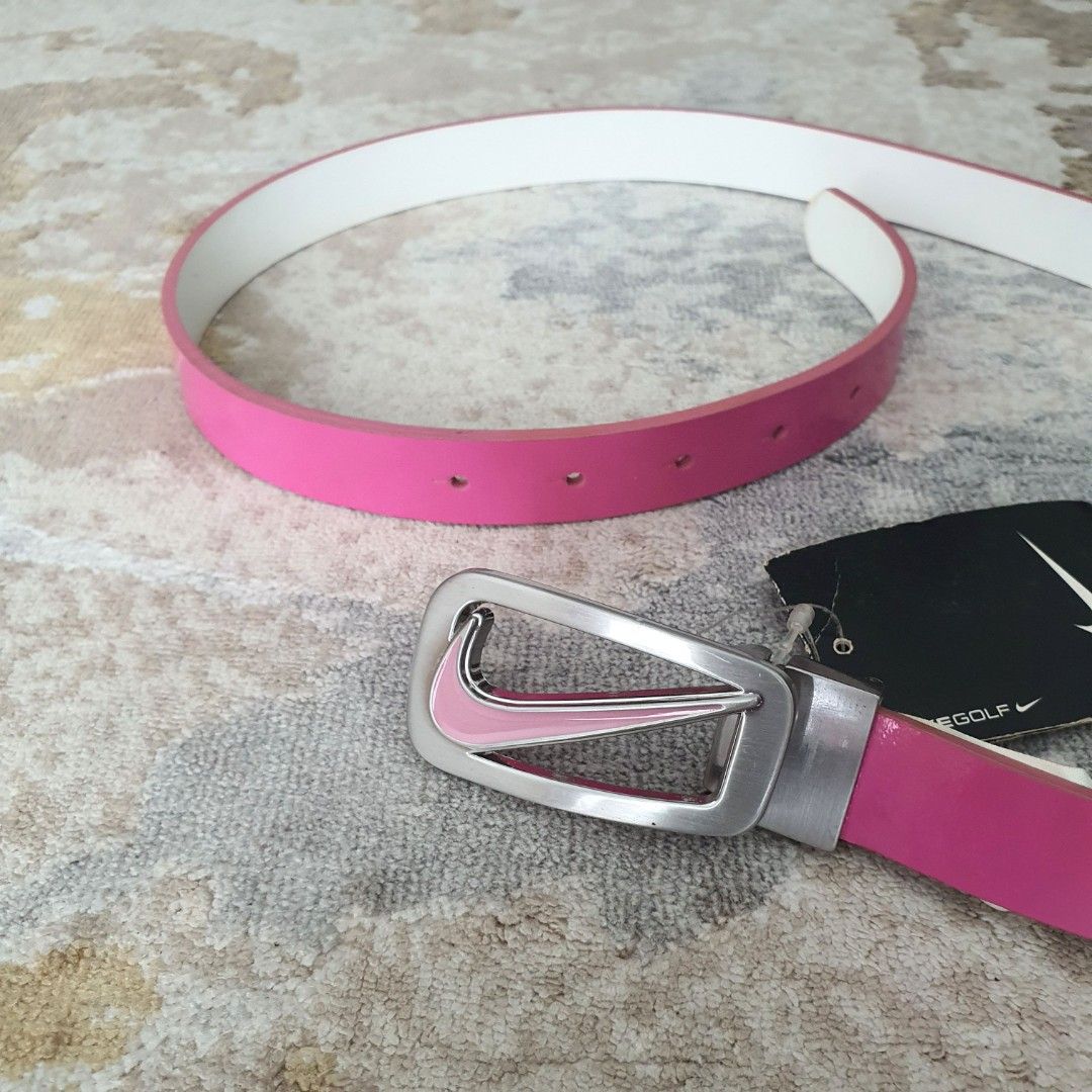 Pink nike belt hotsell