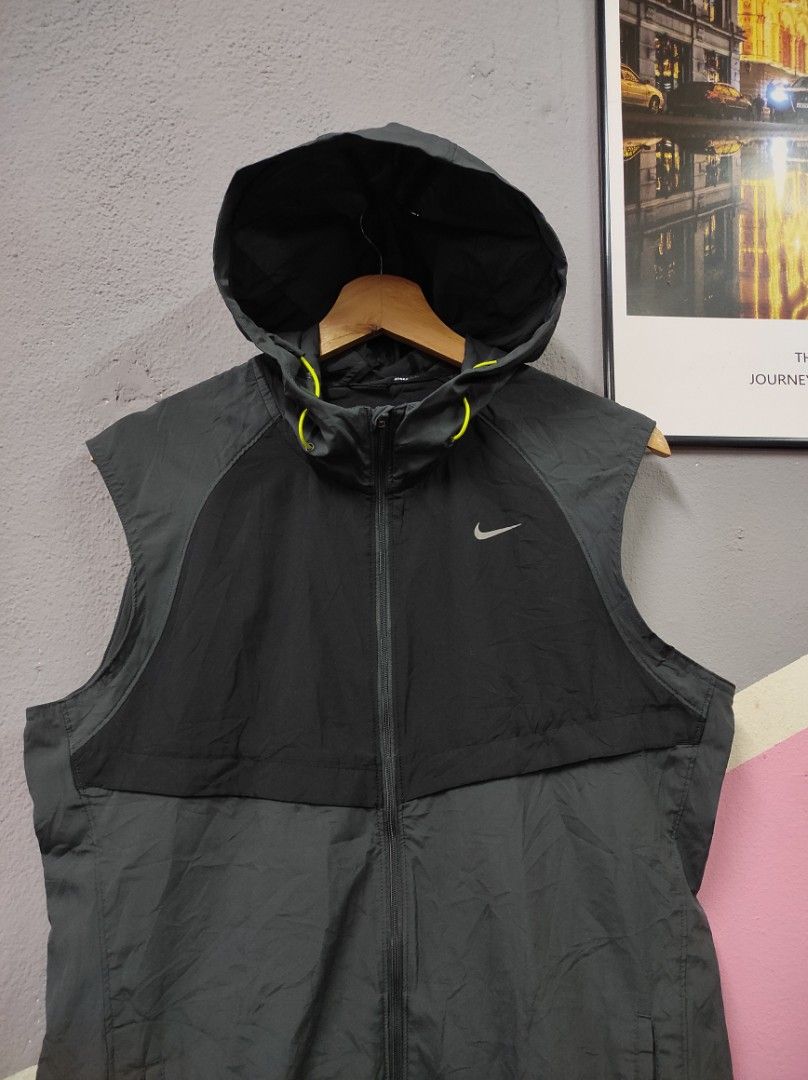 nike running small smoosh vest jacket sweater windbreaker hoodie