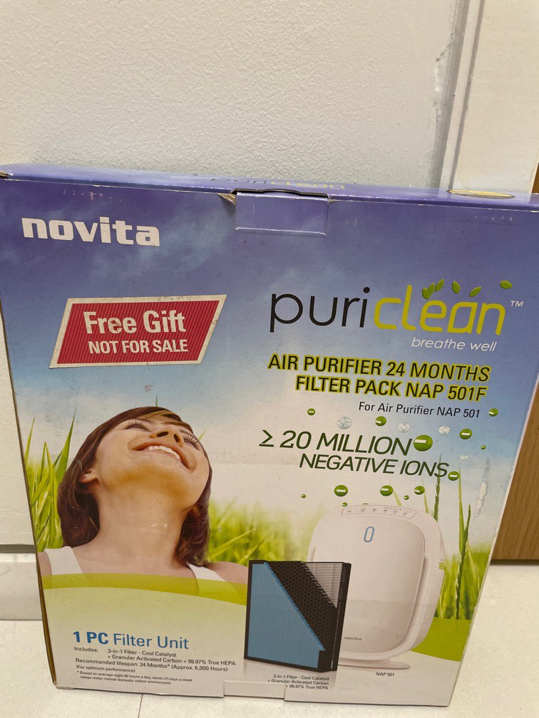 Novita replacement filter for air purifier, TV & Home Appliances, Air