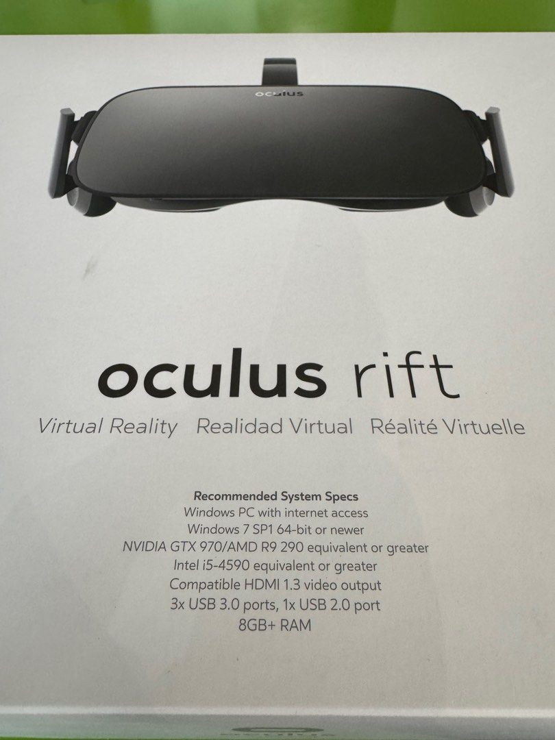 Rift hotsell cv1 specs