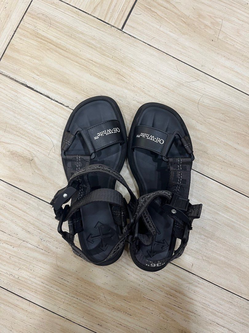 Off white hotsell sandals for men