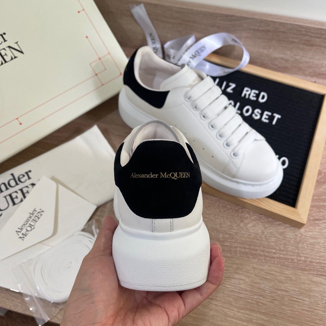 ON HAND Alexander Mcqueen Sneakers Shoes in Black size 36 Women s Fashion Footwear Sneakers on Carousell