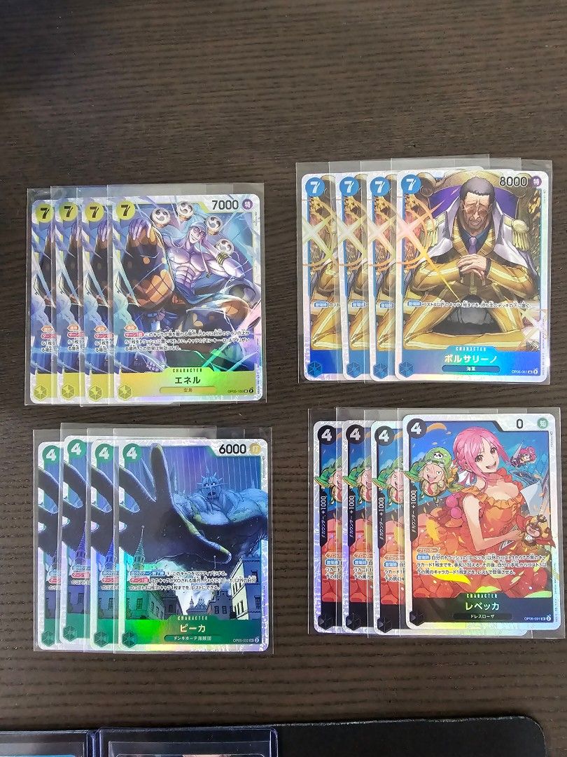 [OPTCG] OP05 SR playset, Hobbies & Toys, Toys & Games on Carousell