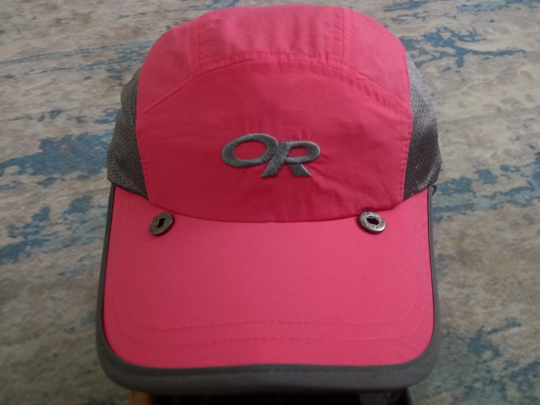 OR OUTDOOR RESEARCH OUTDOOR HAT PINK COLOR HIKING CAMPING